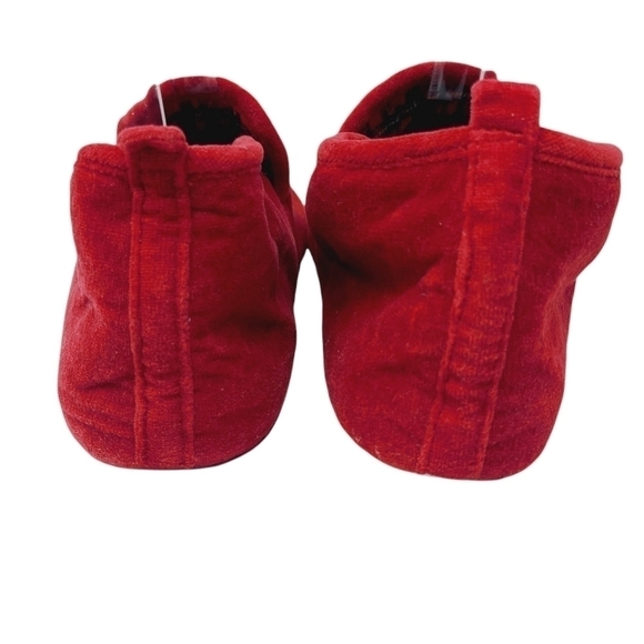 Victoria's Secret | Vintage Red Lounge or House Velour Slippers (Size 5/6) - Picture 11 of 12